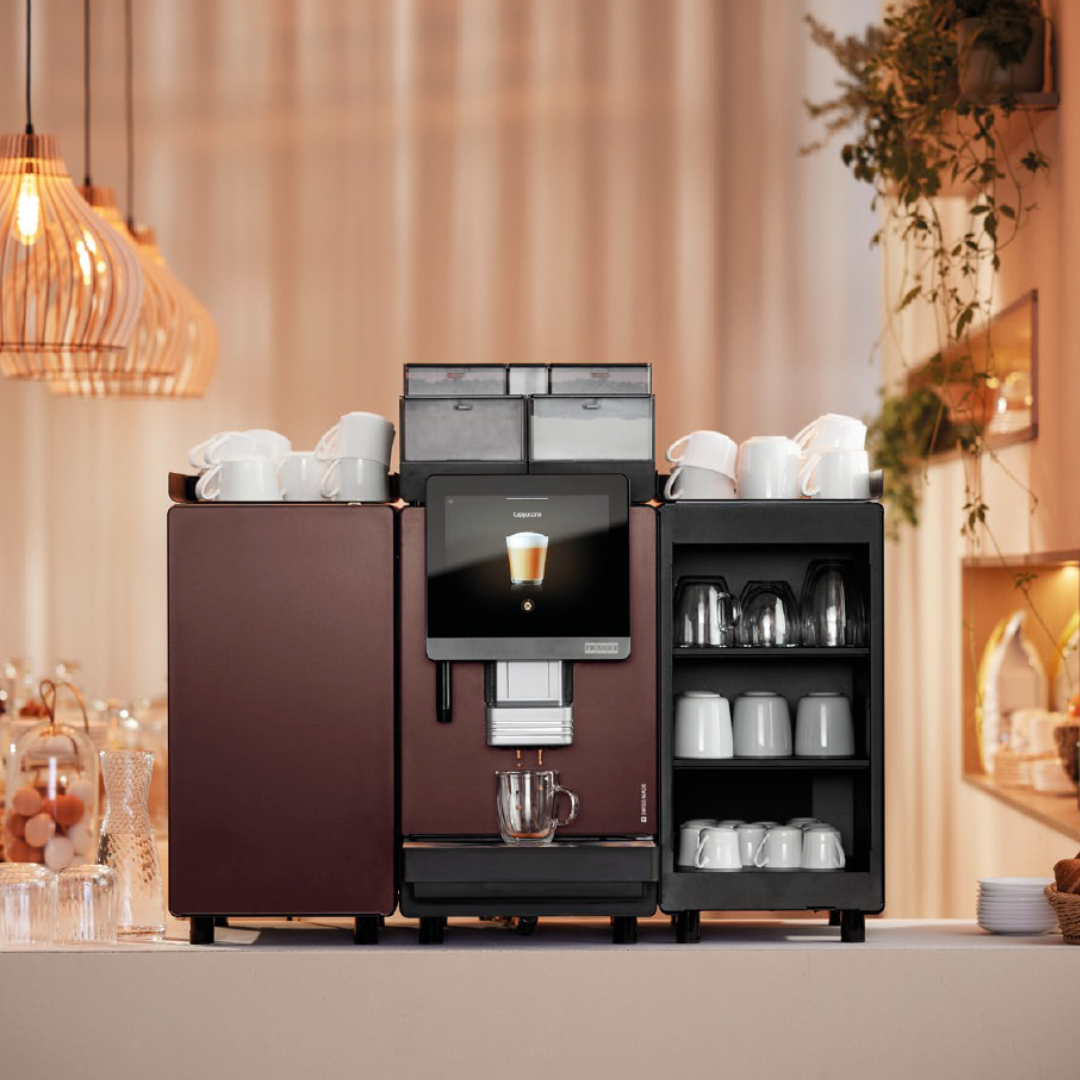 Macchina da caffè sala congressi eventi con carrello mobile offerta prezzi